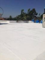 הלבנת גג לאחר איטום שביצעה חברת "האחים תמם"